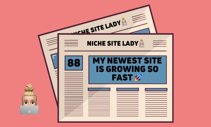 My newest site is growing so fast