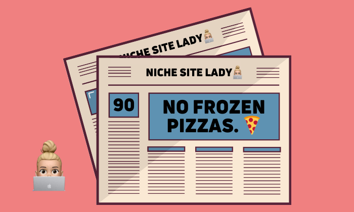 #90 | No frozen pizzas. 🍕